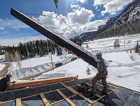 Roof Panel Install